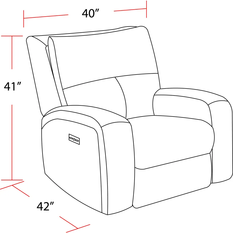 Polaris Kahlua Power Reclining Sofa and Two Recliners