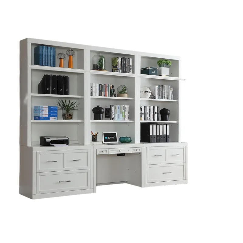 Catalina 6 Piece Workspace Library Wall