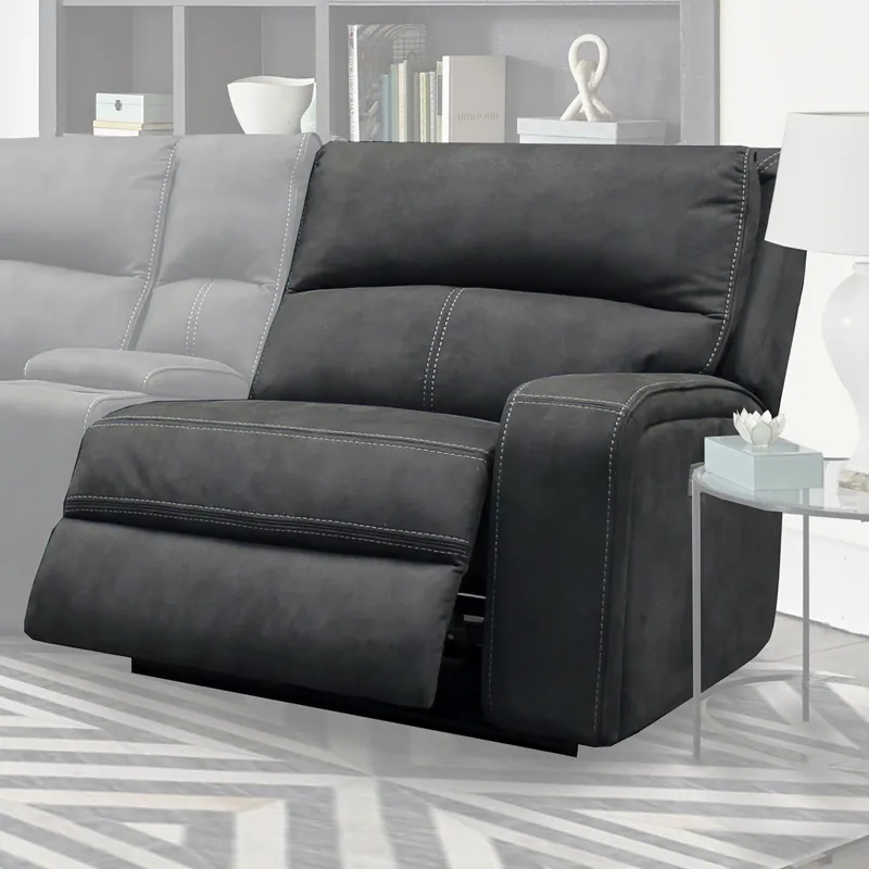 Polaris Slate Power Right Arm Facing Recliner