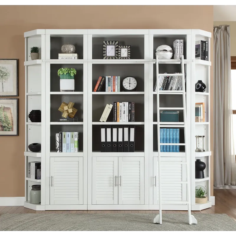 Catalina 6 Piece Library Wall with Ladder