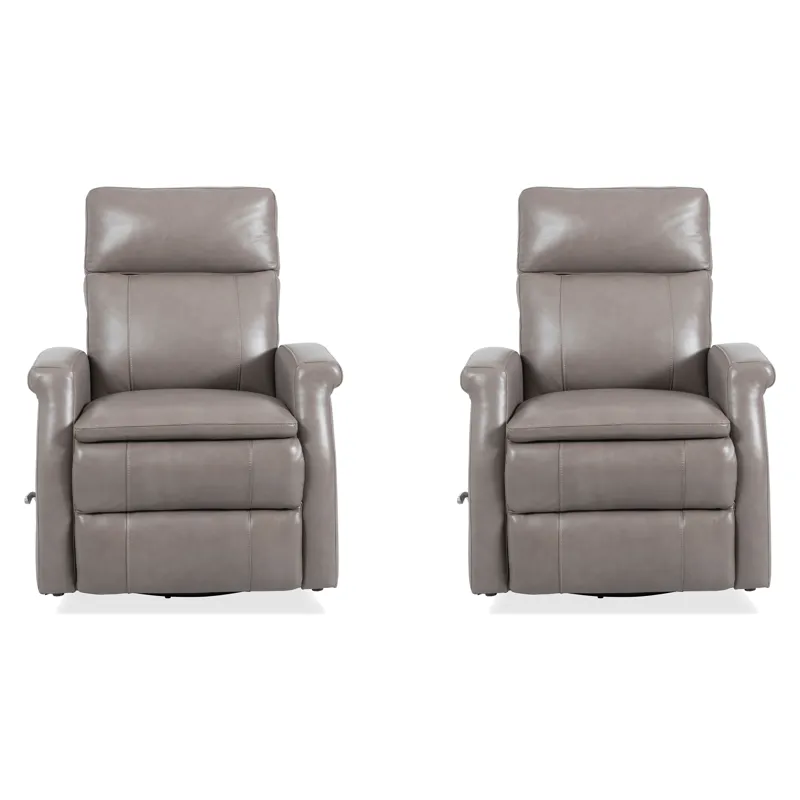 Bristol Graphite Swivel Glider Recliner Two Pack