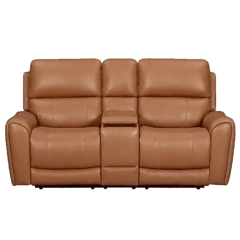 Hancock Apple Cider Zero Gravity Power Reclining Sofa and Loveseat