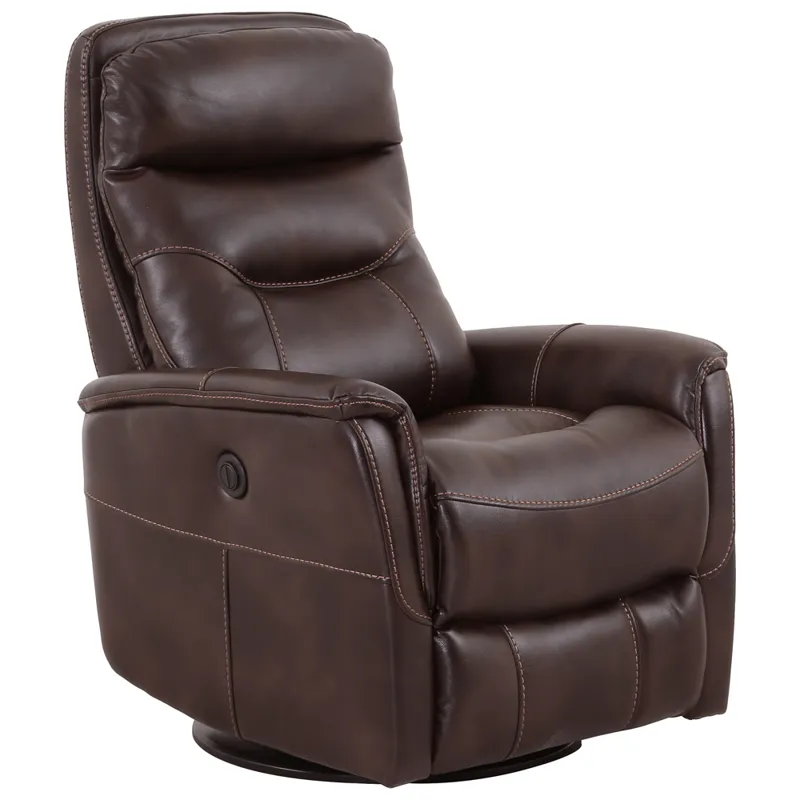 Gemini Truffle Power Swivel Glider Recliner Two Pack
