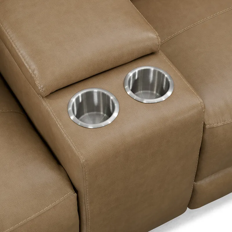 Momentum Cashew Entertainment Console with Bluetooth Speaker