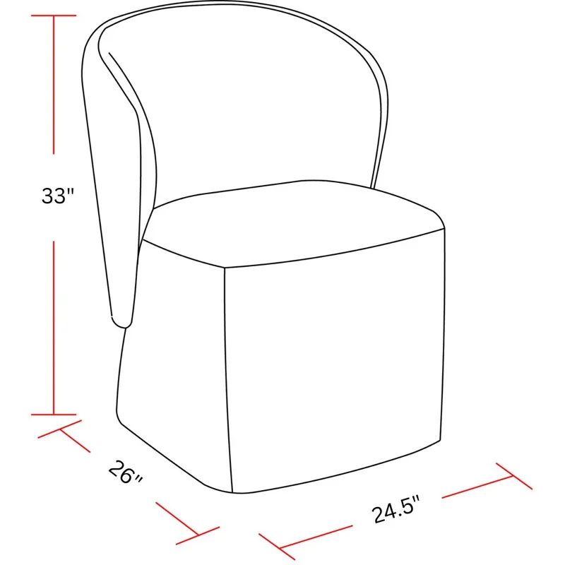Bongo Twillow Blue Dining Chair Two Pack