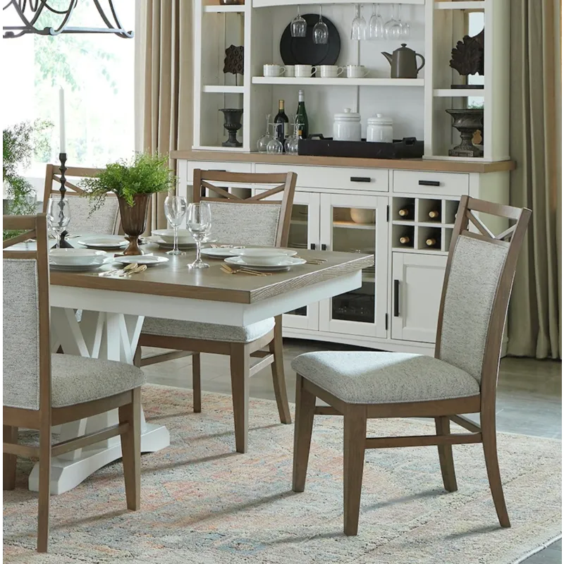 Americana Modern Dining Upholstered Dining Chair Two Pack