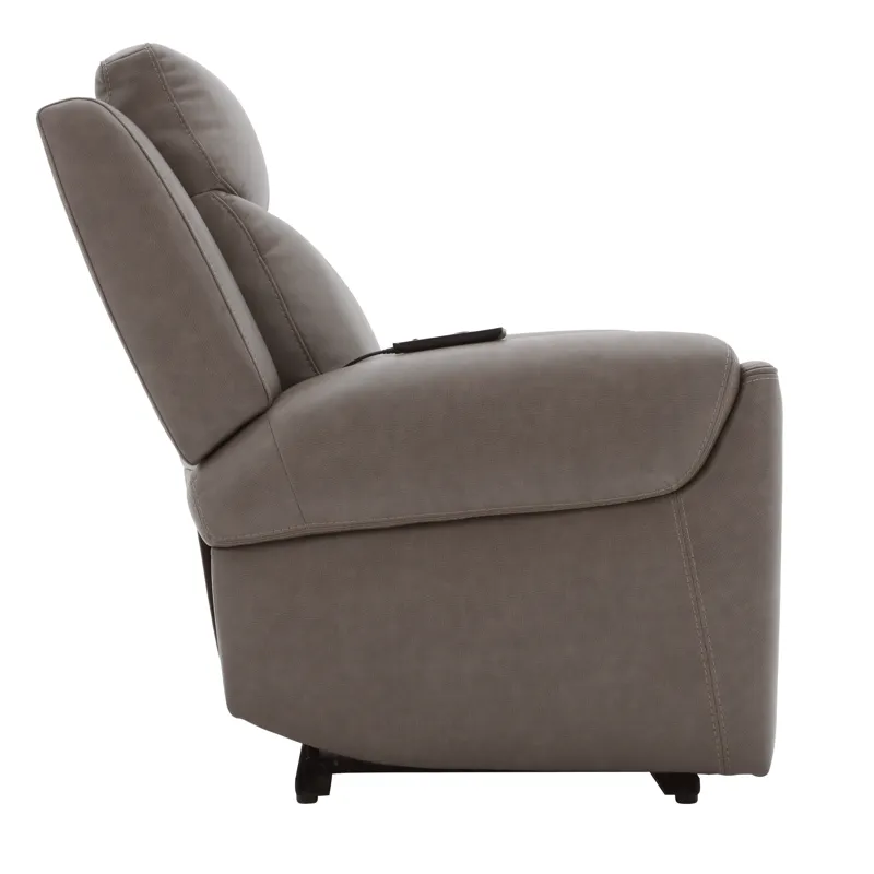 Momentum Dark Granite Zero Gravity Power Recliner with Heat and Massage