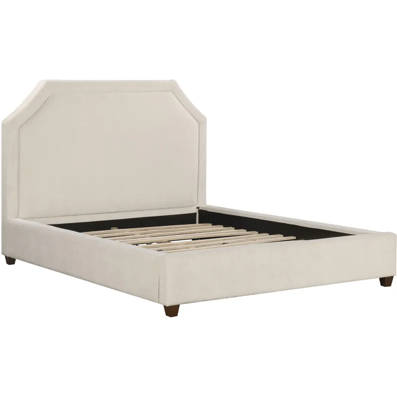 Gwen Mellow Flax King Bed 6/6