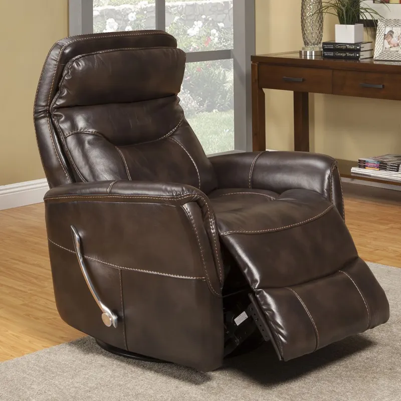 Gemini Truffle Swivel Glider Recliner Two Pack