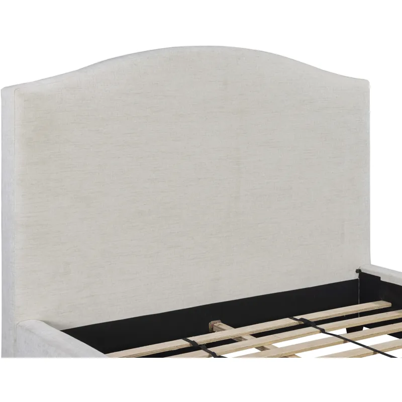 Gina Rosemont Alabaster King Headboard 6/6