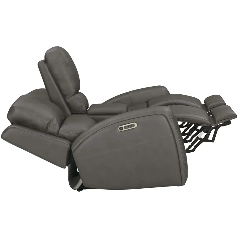 Belmont Autumn Fog Zero Gravity Power Reclining Sofa and Loveseat