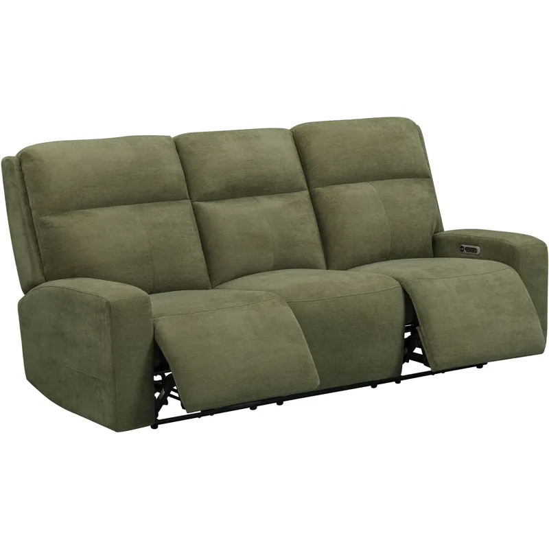 Traxton Jasper Moss Power Zero Gravity Sofa Loveseat and Recliner
