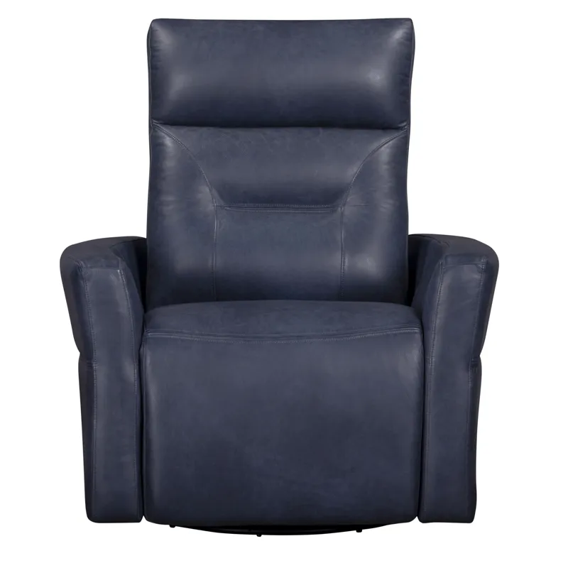 Remmington Vintage Navy Power Swivel Glider Recliner P2 Two Pack