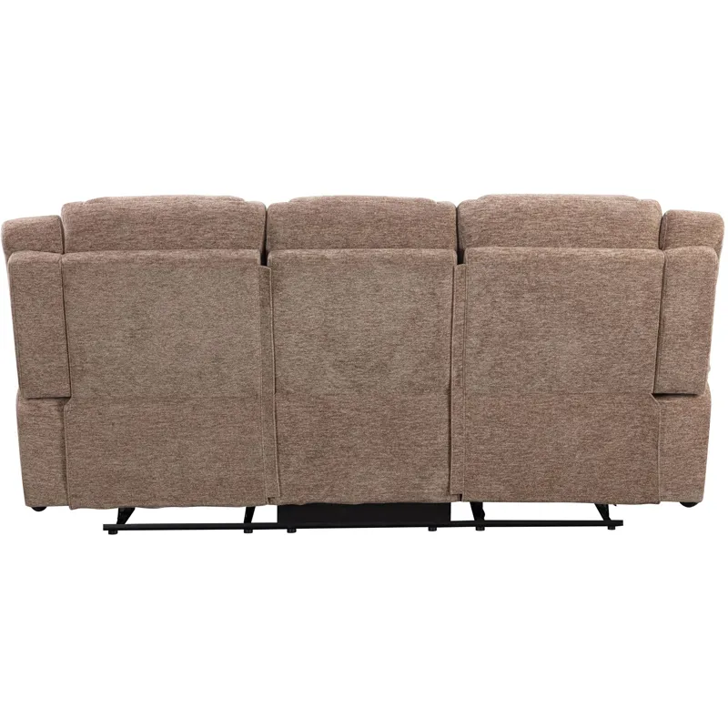 Bruno Plush Tobacco Manual Sofa