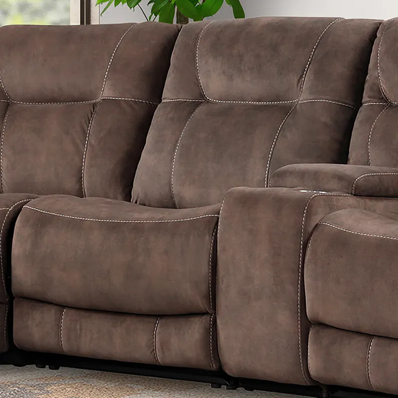 Cooper Shadow Brown Armless Chair