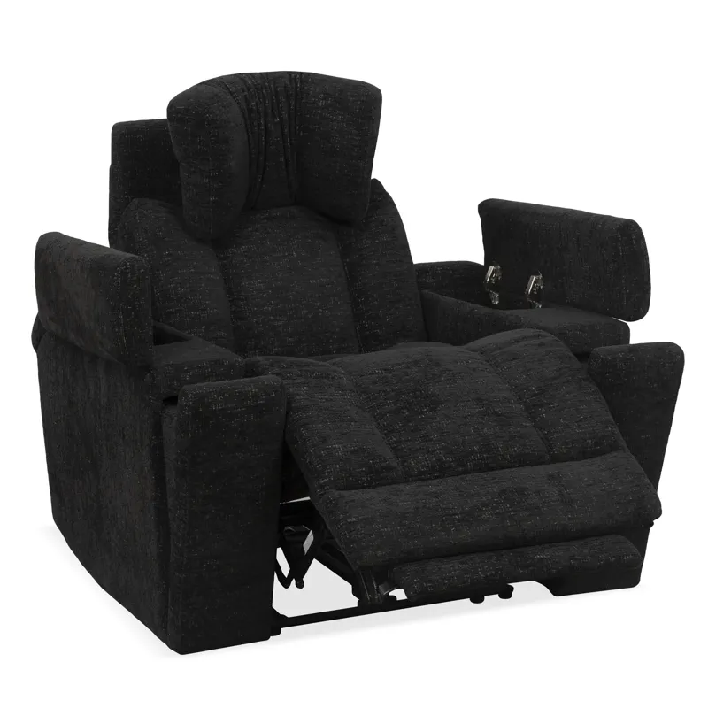 Phoenix Cabot Ebony Zero Gravity Power Recliner with Immersive Audio P3