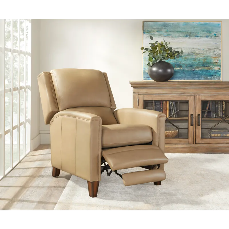 Connor Luxe Latte Power Cordless High Leg Recliner P2 Two Pack