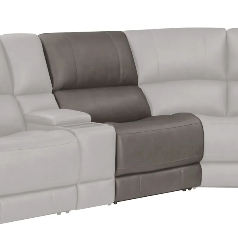 Belmont Autumn Fog Zero Gravity Power Armless Recliner P3