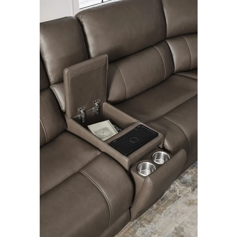 Hancock Bette Hazel Entertainment Tilt Console with Wireless Charger