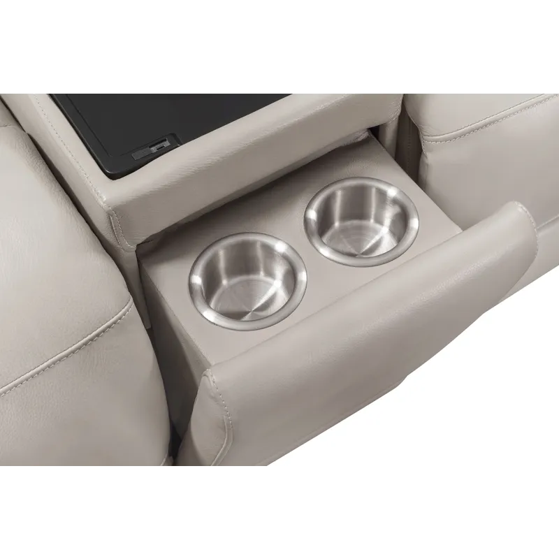 Easton Steamboat Quartz Entertainment Tilt Console with Wireless Charger