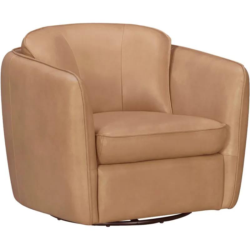 Norwood Renaissance Clay Swivel Glider Accent Chair Two Pack