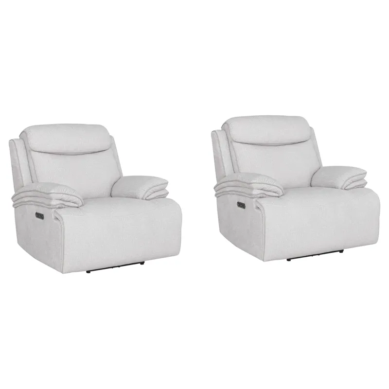 Alpine Airy Snow Power Zero Gravity Recliner Two Pack
