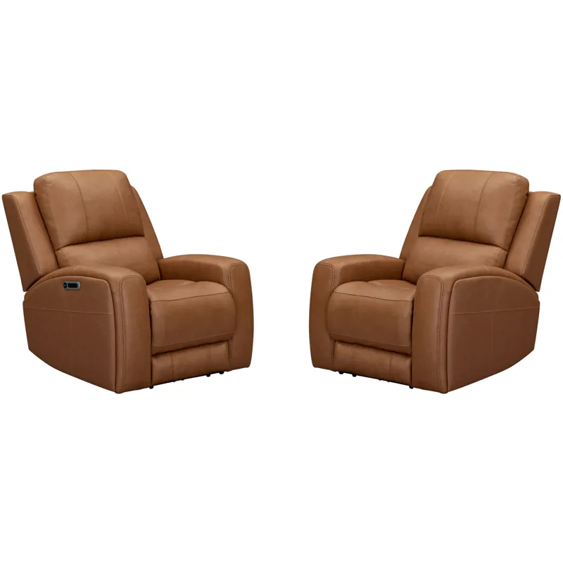 Belmont Lyric Caramel Zero Gravity Power Recliner P3 Two Pack