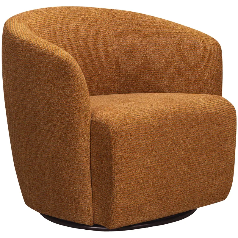 Mingle Thatch Jute Swivel Glider Accent Chair Two Pack