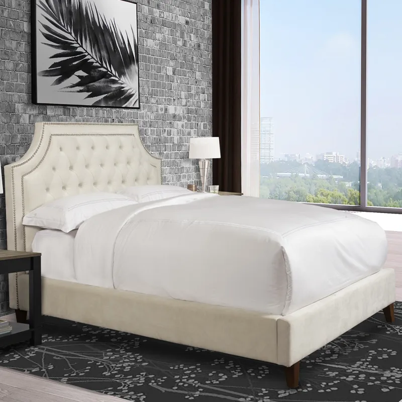 Jasmine Champagne California King Bed