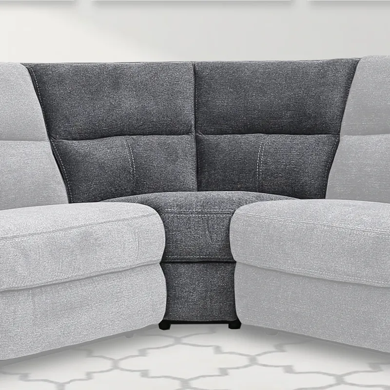 Polaris Bizmark Grey Corner Wedge