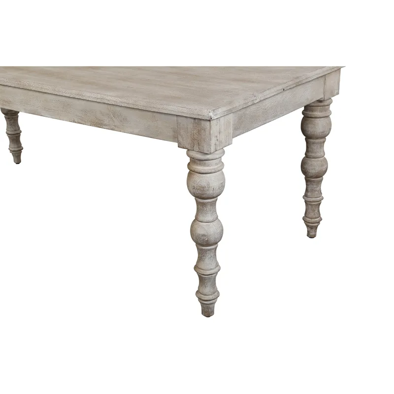 Crossings Eden Dining 84 Inch Rectangular Dining Table With 4 Upholstered Chairs