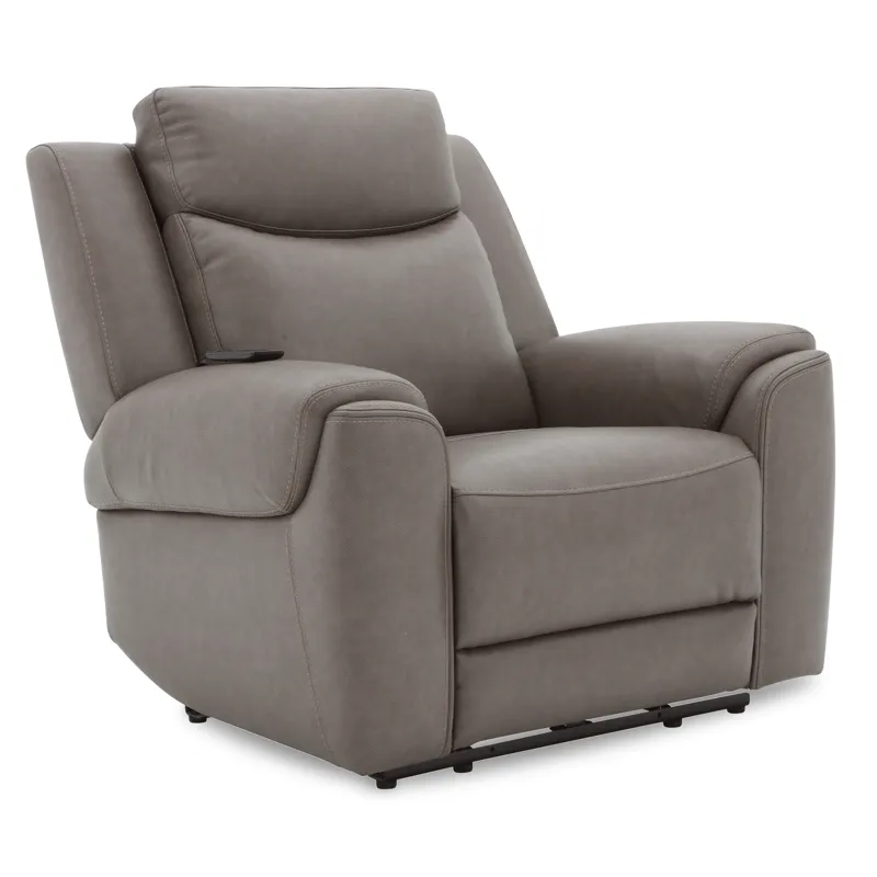 Momentum Dark Granite Zero Gravity Power Recliner with Heat and Massage