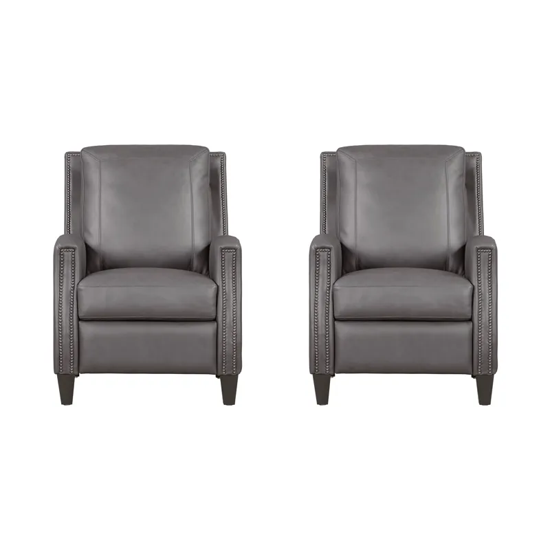 Hunter Echo Grey Manual Recliner Two Pack