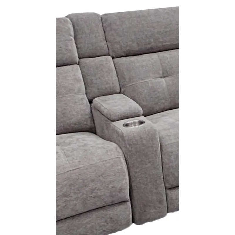 Richland Bristol Grey Entertainment Thin Console