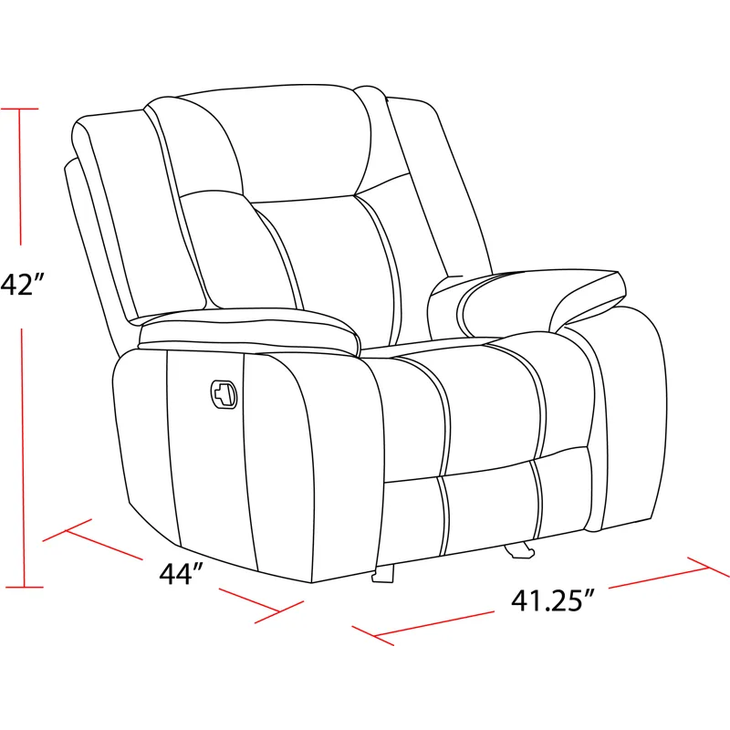 Blake Desert Taupe Manual Reclining Sofa Loveseat and Recliner
