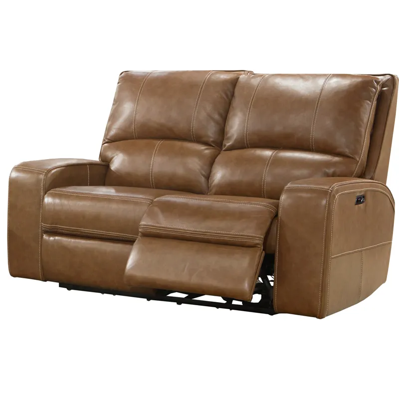 Swift Bourbon Power Reclining Sofa and Loveseat
