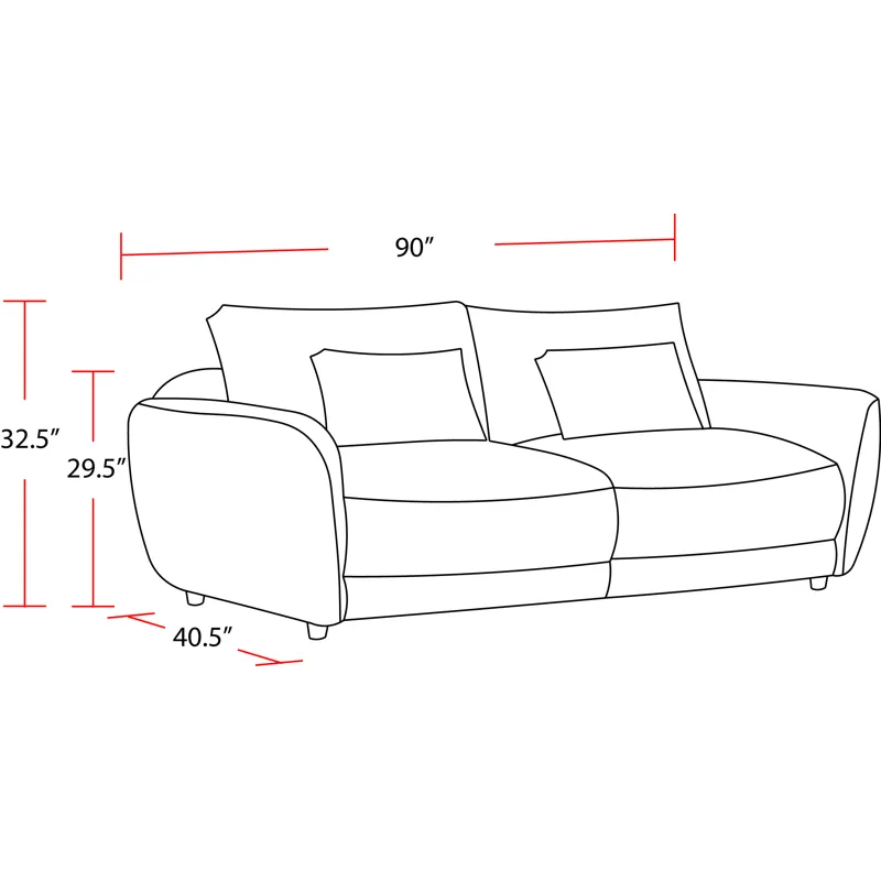 Utopia Mega Ivory Sofa and 2 Chair and Half