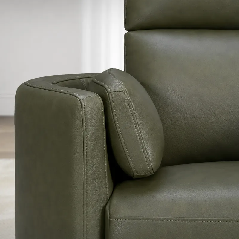 Radius Lyric Sage Swivel Power Glider Recliner Two Pack