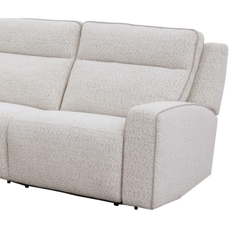 Lancaster Fluffy River Rock Power Right Arm Facing Zero Gravity Recliner P2