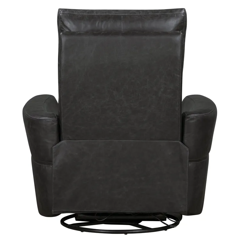 Remmington Vintage Slate Power Swivel Glider Recliner P2