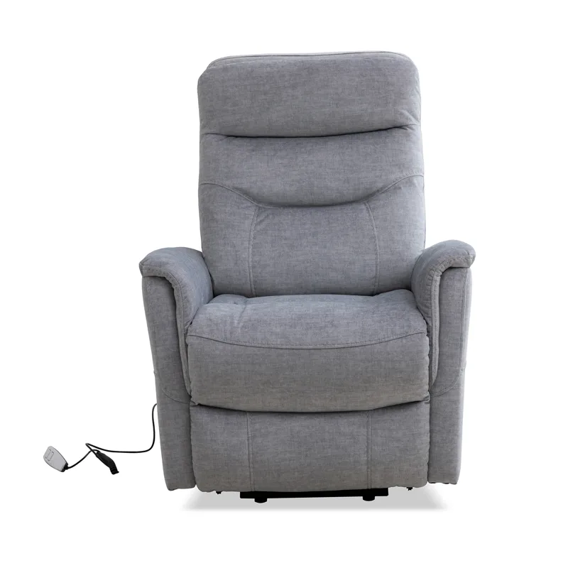 Gemini Capri Silver Power Lift Recliner with Articulating Headrest Two Pack