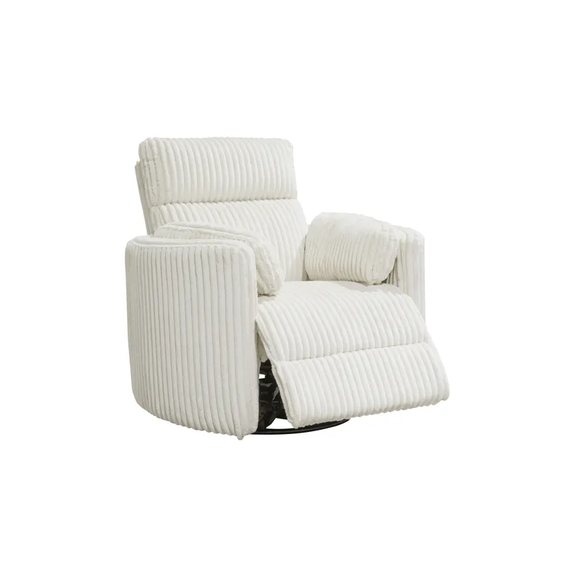 Radius Mega Ivory Power Reclining Sofa Loveseat and Recliner