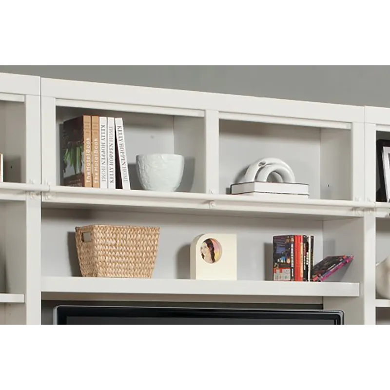 Boca 56 Inch Bookcase Bridge Shelf and Back Panel