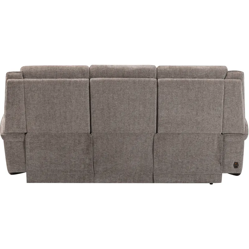 Colton Branson Tweed Power Zero Gravity Sofa and 2 Recliners with Immersive Audio
