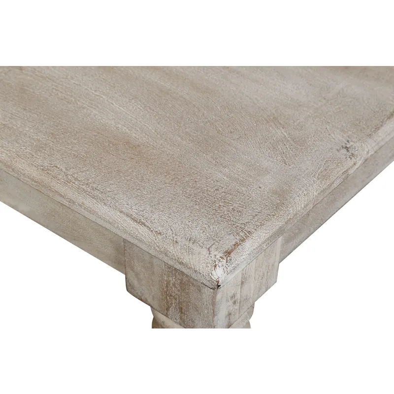 Crossings Eden Dining 84 Inch Rectangular Dining Table With 4 Upholstered Chairs