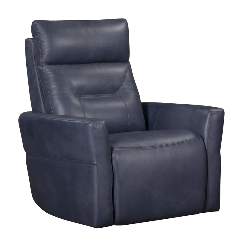 Remmington Vintage Navy Power Swivel Glider Recliner P2 Two Pack