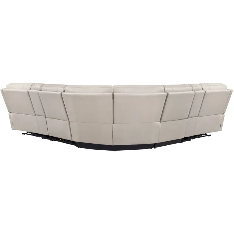 Easton Steamboat Quartz 7 Piece Zero Gravity Power Reclining Sectional with Power Adjustable Headrests
