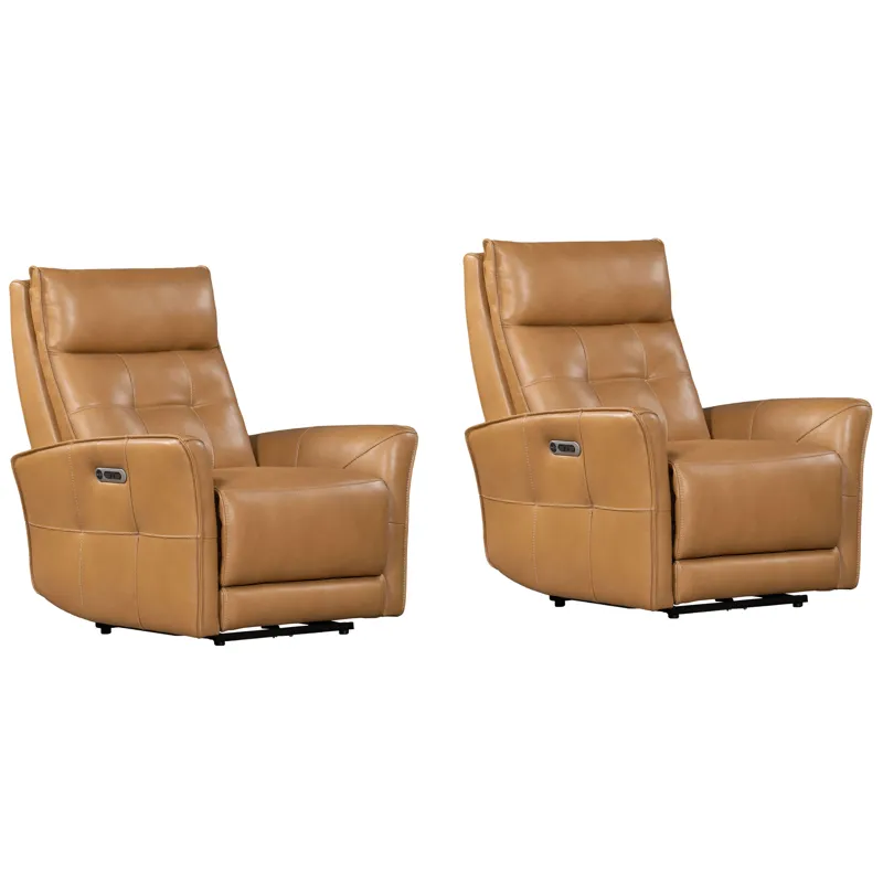 Gershwin Lucca Butterscotch Zero Gravity Power Recliner Two Pack