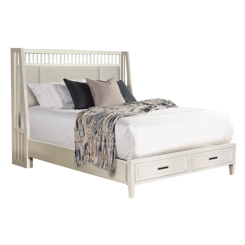 Americana Modern Bedroom Queen Shelter Bed