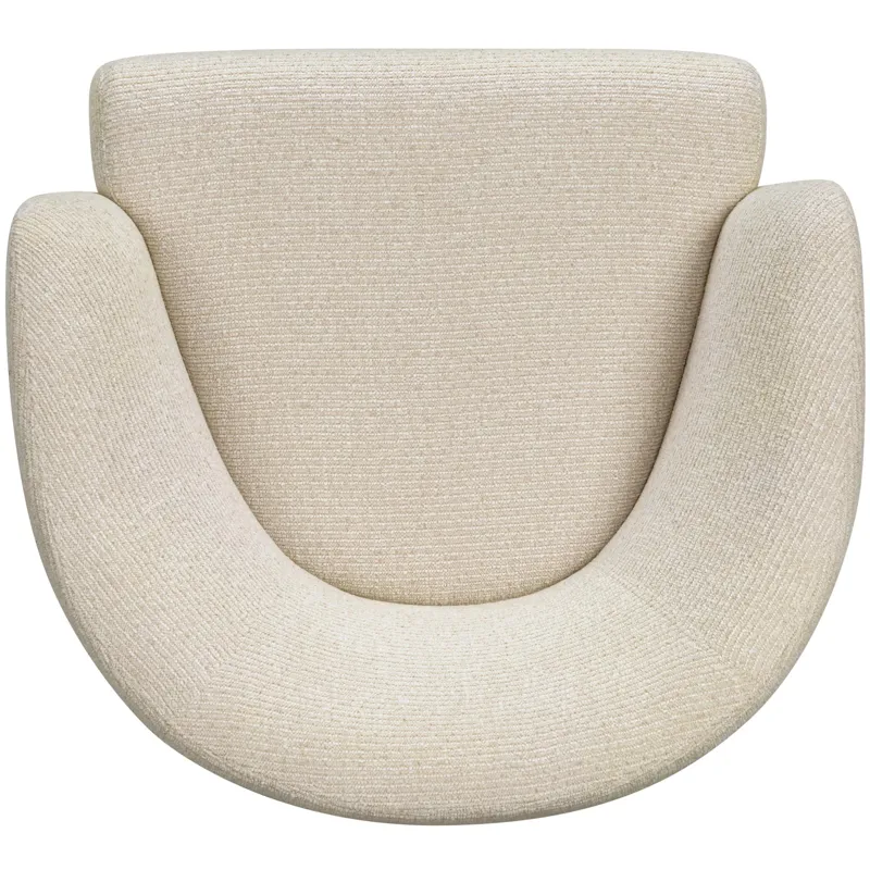Mingle Thatch Sand Swivel Glider Accent Chair Two Pack